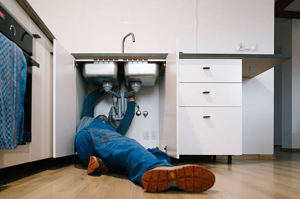 Professional Drain Cleaning technician working in Goshen, NJ